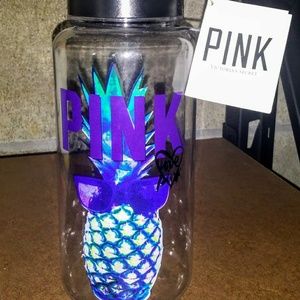 Victoria's Secret Pink Pineapple Water Bottle